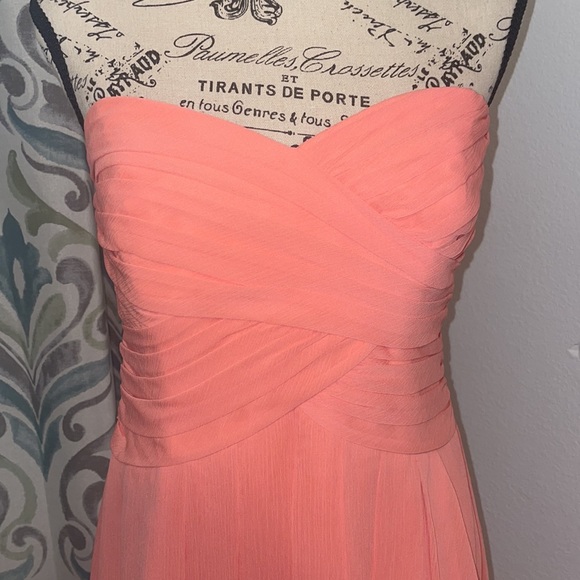 David’s Bridal Coral Reef Dress Sz 10 - Picture 2 of 10